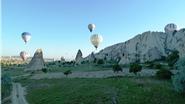 morning balloon flight over Cappadocia